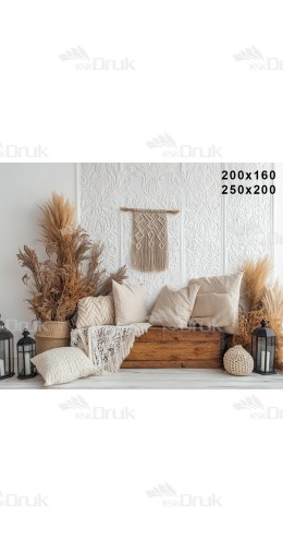 Tło fotograficzne Boho 3204